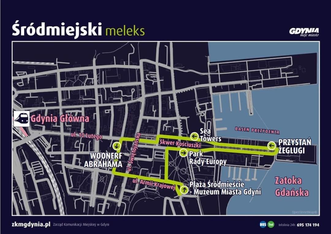 Kamienica Gdynia Hotelowe Komfortowe Lozka, Plaza Orlowo Molo Luaran gambar